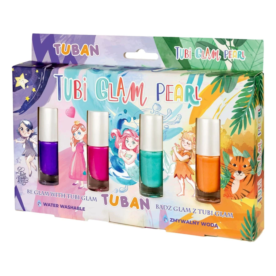 Set Oja TUBI GLAM - 4 Perlenfarben