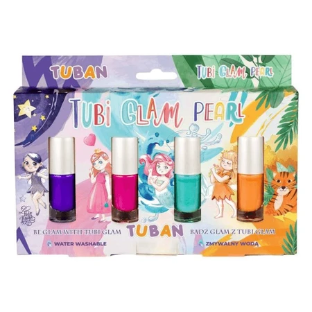 Set Oja TUBI GLAM - 4 Perlenfarben