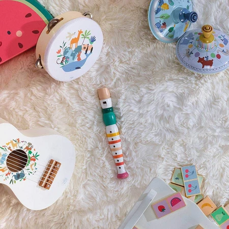 Sifflet en bois multicolore - Vilac