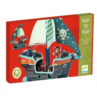 Piratenschip Djeco 3D model