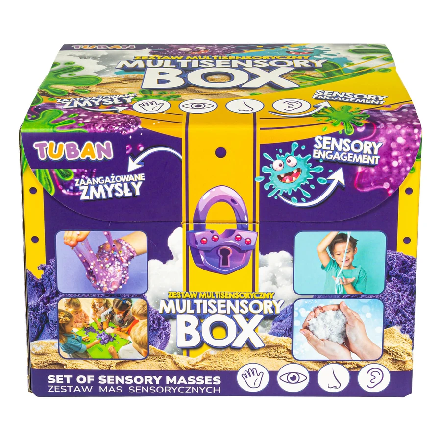 Activiteitenset voor zintuiglijk spelen - multi-zintuiglijke doos