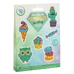 Set creativ, Creeaza propriile abtibilduri cu strasuri, Diamond paint stickers, Grafix