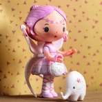Roze prinses, elfjes en bolero