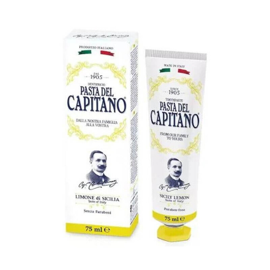 Del Capitano Dentifrice aux citrons siciliax 0376 x75 ml