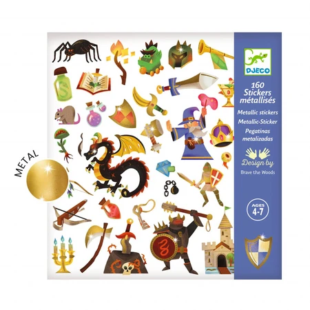 Djeco Stickers Medieval fantasy