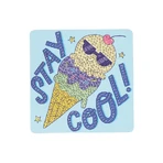 Mini DIY creative workshop with diamonds - Cool Icecream
