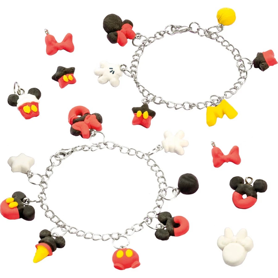 Set créatif DIY Bracelets avec pendentifs Disney Mickey et ses amis