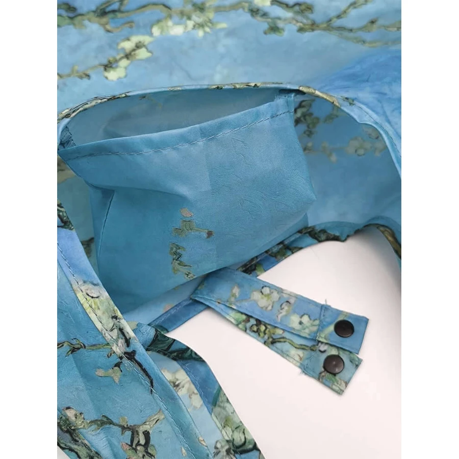 Sacosa textil Van Gogh Ramuri inflorite, Fridolin