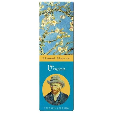 Van Gogh bookmark Van Gogh Almond blossom, Fridolin