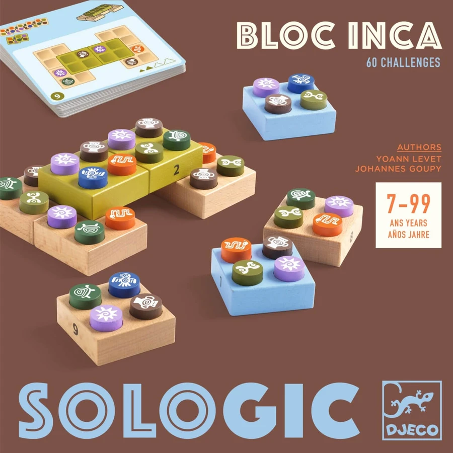 Jeu de logique Inca Block, Djeco