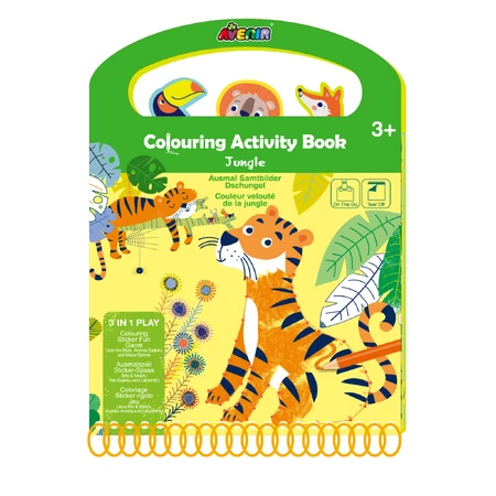 Draagbaar kleurboek - Jungle