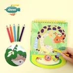 Draagbaar kleurboek - Jungle