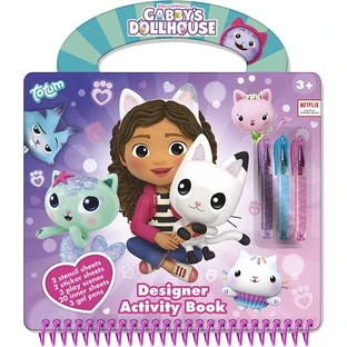 Creative activity book, Gabby's Dollhouse