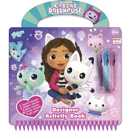 Creative activity book, Gabby's Dollhouse