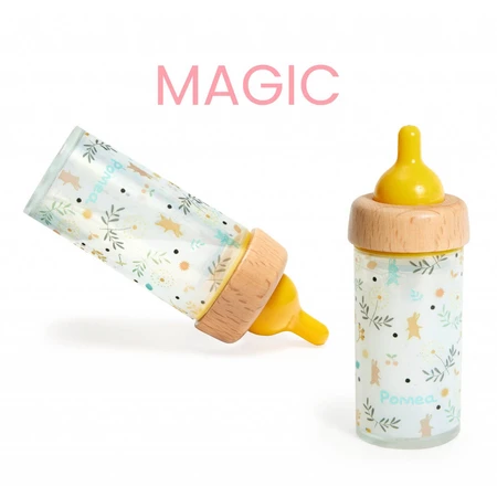 De Pomea Collection Magische fles voor het voeden van poppen, Djeco