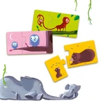 Puzzelduo Djeco Moeder en Kip