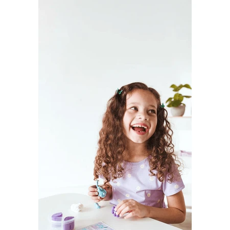 Air drying plasticine - Rainbow, Creatibles, DIY set 4 colors