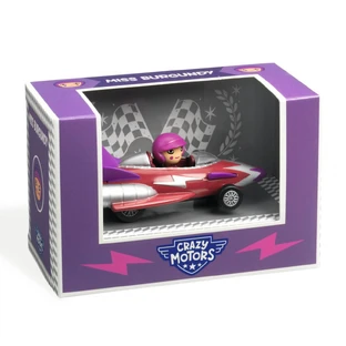 Voiture de course Miss Burgundy, Crazy Motors Collection, Djeco