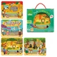 4 Puzzles - ZOO-Tiere 6 Stück