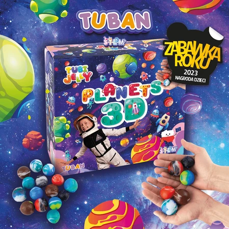 JELLY TUBES SET (modelleergel) - PLANET