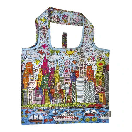 James Rizzi Mi bolsa textil de Nueva York, Fridolin