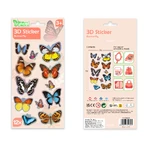 3D Stickers - Butterflies, Natural Creations collection