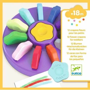 Djeco baby wax crayons