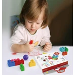 Blocs de crayons de couleur interconnectables Crayons de cire - Machine, Haku Yoka