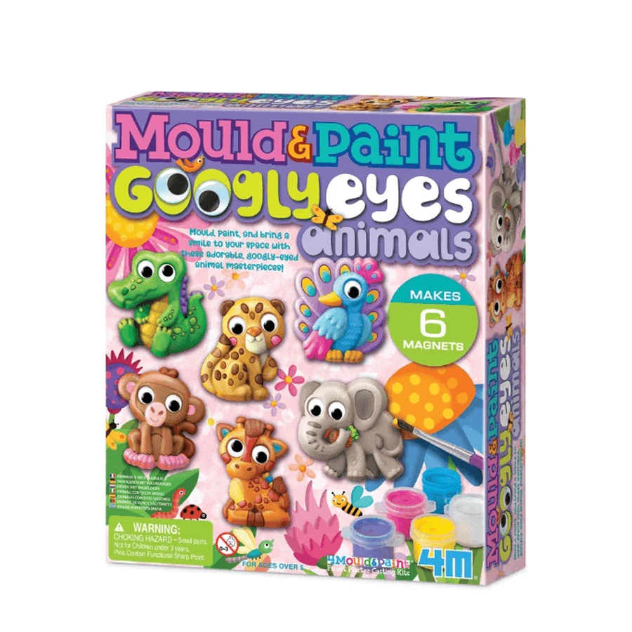 Kreativ-Workshop Modellieren und Malen - Tiere mit beweglichen Augen