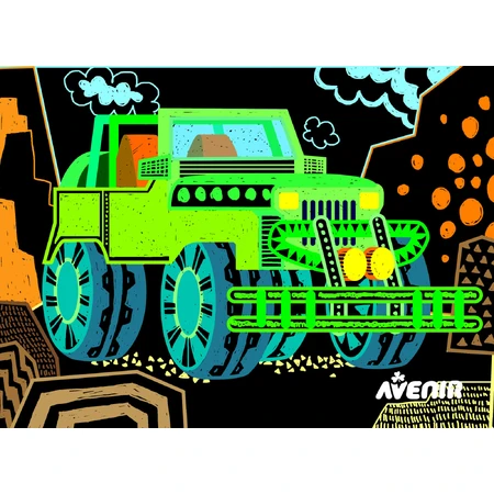 Set de grattage - Véhicules de transport