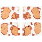 3D Stickers - Dinosaurussen