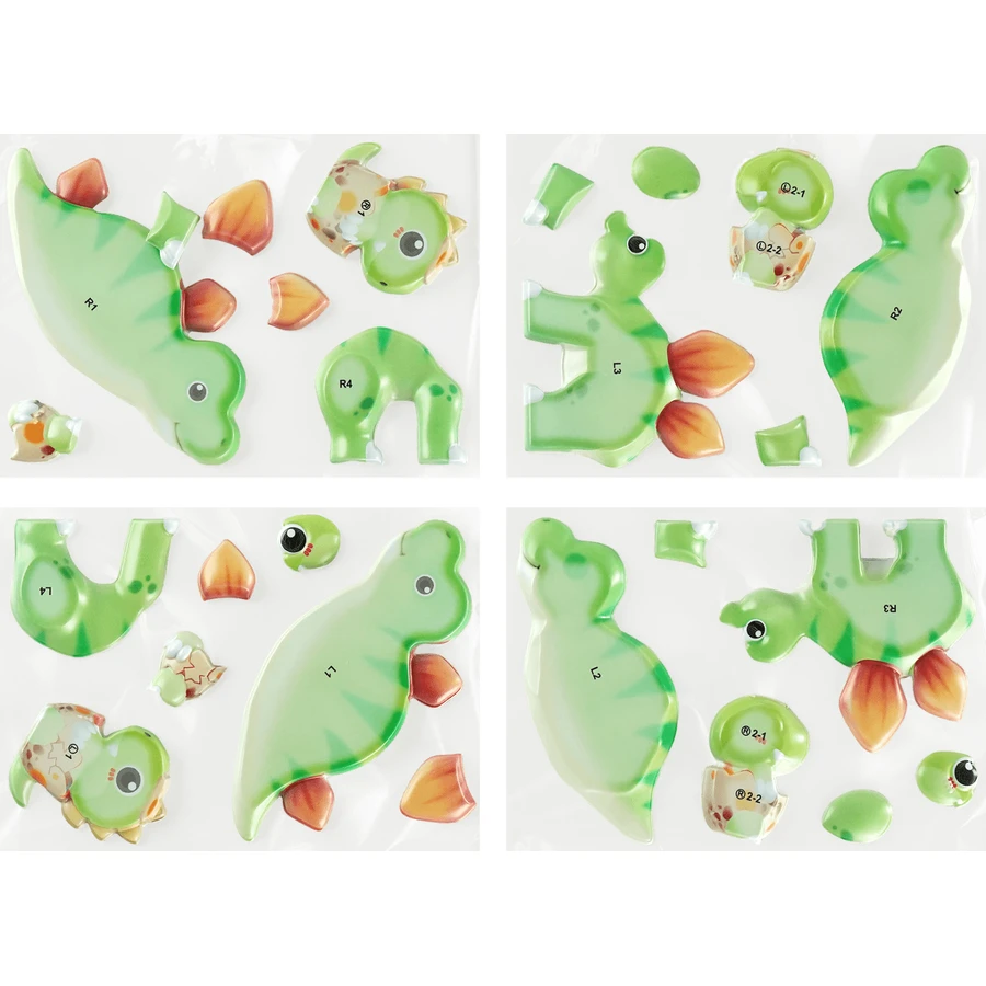 3D Stickers - Dinosaurussen