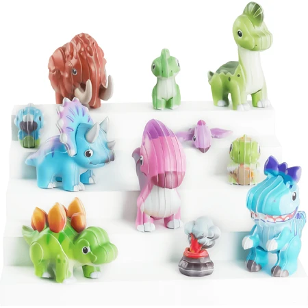 3D Stickers - Dinosaurussen
