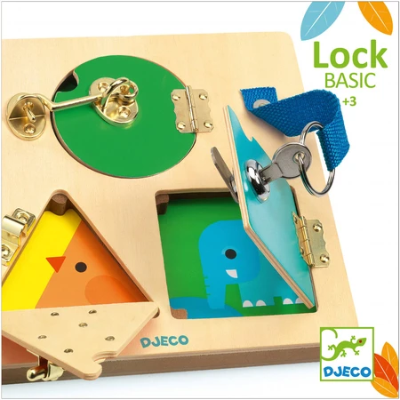 Lock Basic juego educativo, Djeco