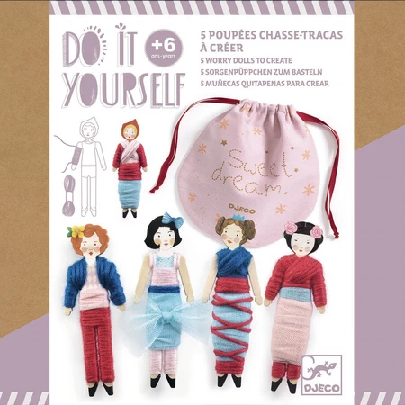 DIY Djeco set, Muñecas para dulces sueños