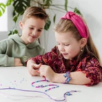 Kit de bricolage créatif 2 en 1, Créer des bracelets et des figurines en plâtre, Disney Lilo et Stitch