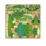 Puzzle sonoro 3D - Anchilosauro, Costruisci e suona