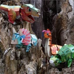 Puzzle sonoro 3D - Anchilosauro, Costruisci e suona