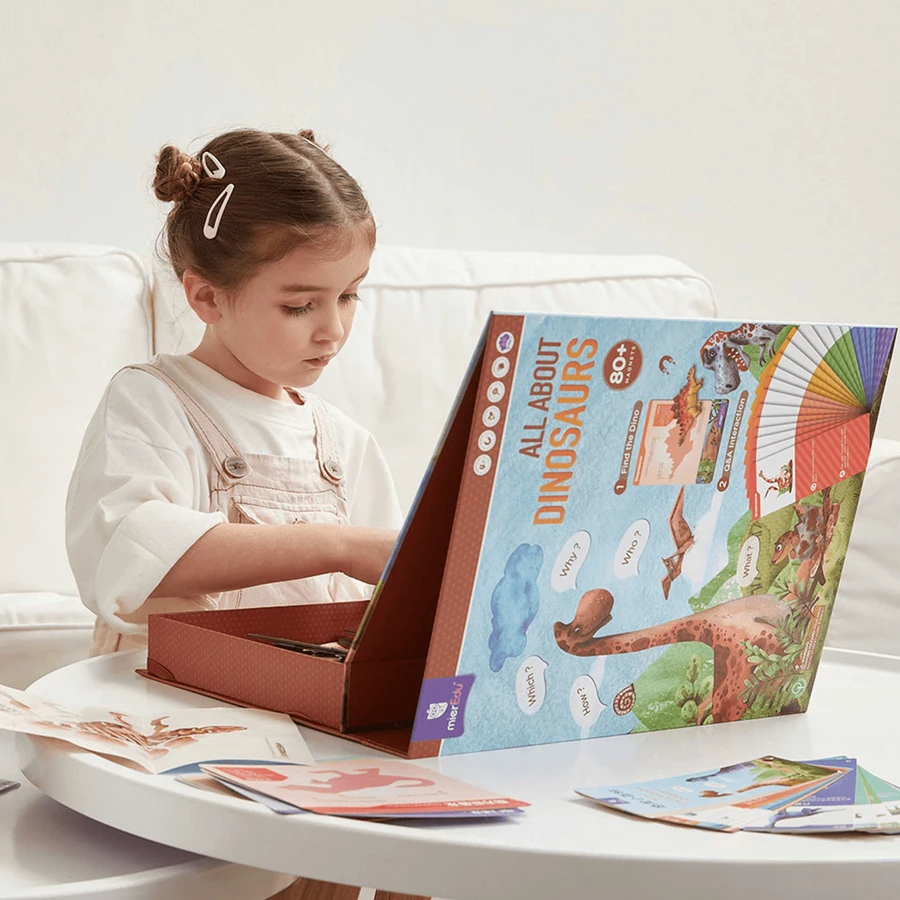 Gioco educativo magnetico - Tutto sui dinosauri