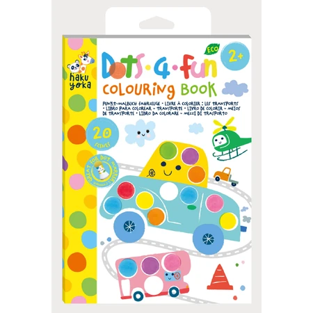 Dots4Fun Kleurkaart - Vervoersmiddelen