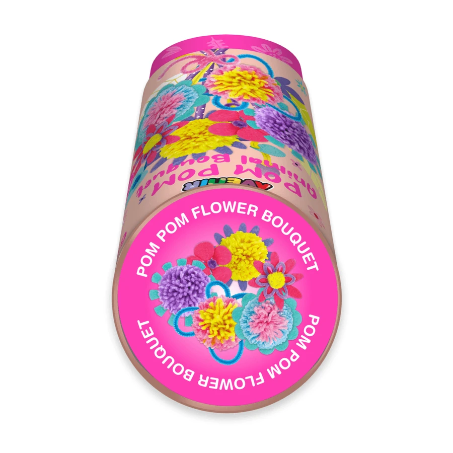 Pom Pom Kreativset - Blumenstrauß