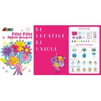 Pom Pom Kreativset - Blumenstrauß