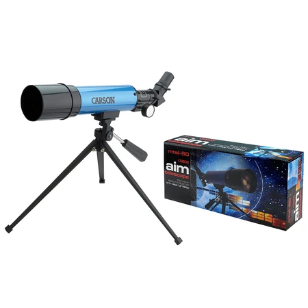 Telesco p 50mm Refractor with 20-80x Zoom and Mass Tripod