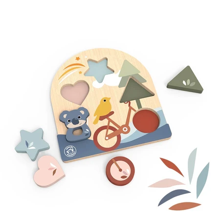 Educational wooden puzzle, Speedy Monkey