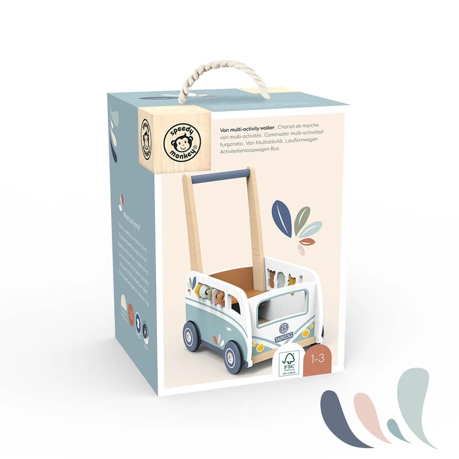 Kleuter met educatieve activiteiten, Speedy Monkey