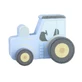 Push Toy Blue wooden tractor, Orange Tree Toys