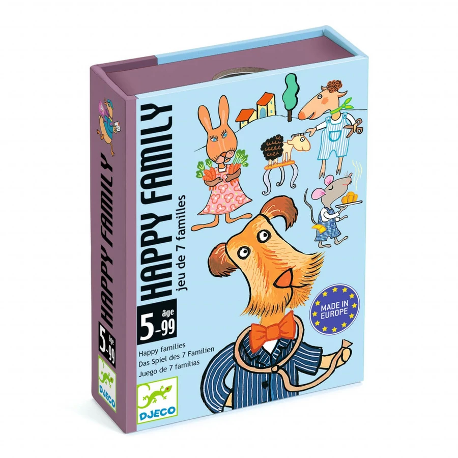 Djeco Happy family card game