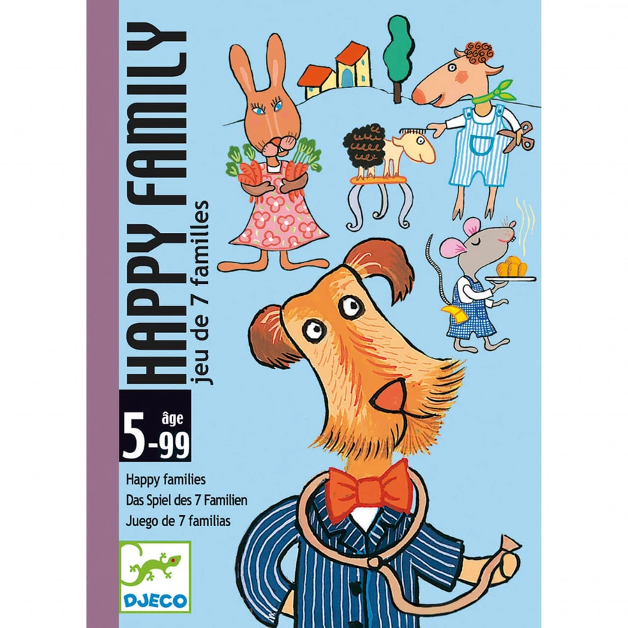 Djeco Happy family card game