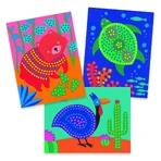 Laboratorio creativo con i pois Djeco, Pointillisme