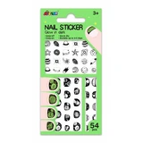 Fosforescerende nagelstickers - glow in the dark - Ruimte